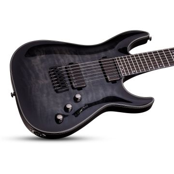 Schecter Hellraiser Hybrid C-7 Electric Guitar Trans Black Burst sku number SCHECTER1924