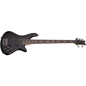 Schecter Stiletto Extreme-5 Electric Bass See-Thru Black sku number SCHECTER2504
