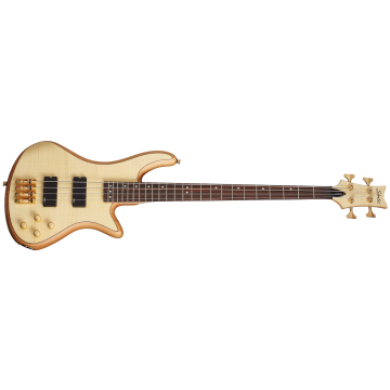 Schecter Stiletto Custom-4 Electric Bass Gloss Natural sku number SCHECTER2531