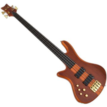 Schecter Stiletto Studio-4 FL Left-Handed Electric Bass Honey Satin sku number SCHECTER2765