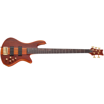 Schecter Stiletto Studio-5 Electric Bass Honey Satin sku number SCHECTER2720