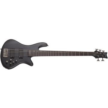Schecter Stiletto Studio-5 Electric Bass See-Thru Black Satin sku number SCHECTER2721