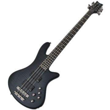 Schecter Stiletto Studio-8 Electric Bass See-Thru Black Satin sku number SCHECTER2742
