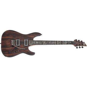 Schecter C-1 Exotic Ebony Electric Guitar Natural Satin sku number SCHECTER3337