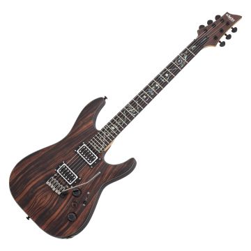 Schecter C-1 Exotic Ebony Electric Guitar Natural Satin sku number SCHECTER3337
