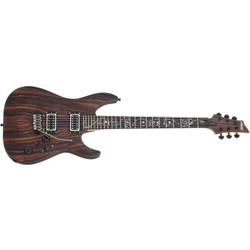 Schecter C-1 Exotic Ebony Electric Guitar Natural Satin sku number SCHECTER3337
