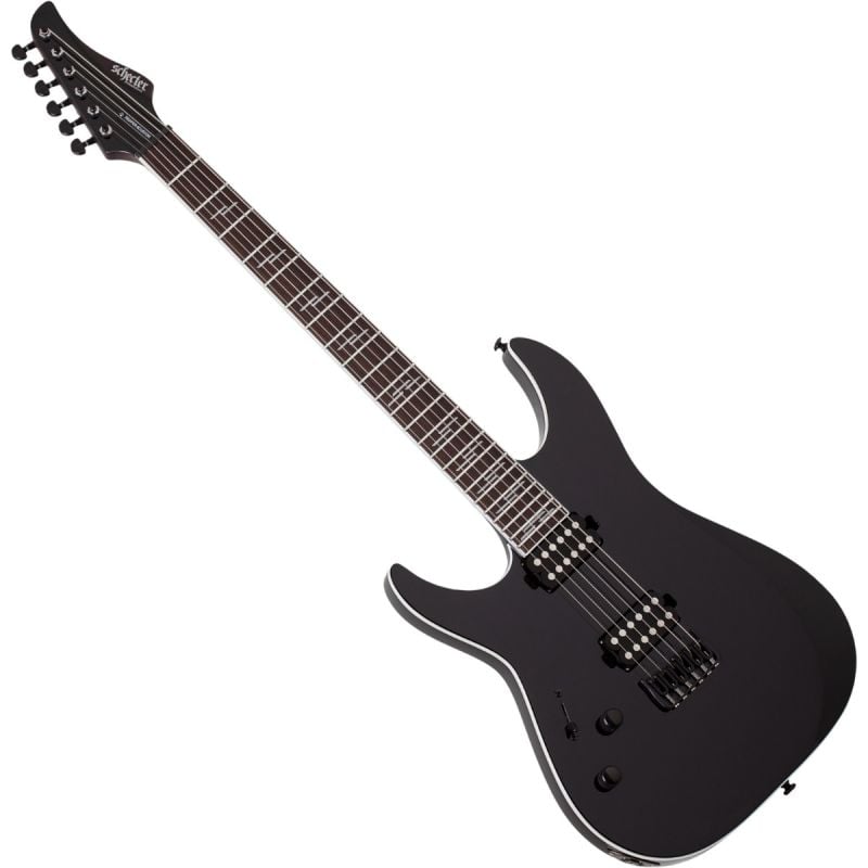Schecter Reaper-6 Custom Lefty Guitar Gloss Black - 2179 | Studio 