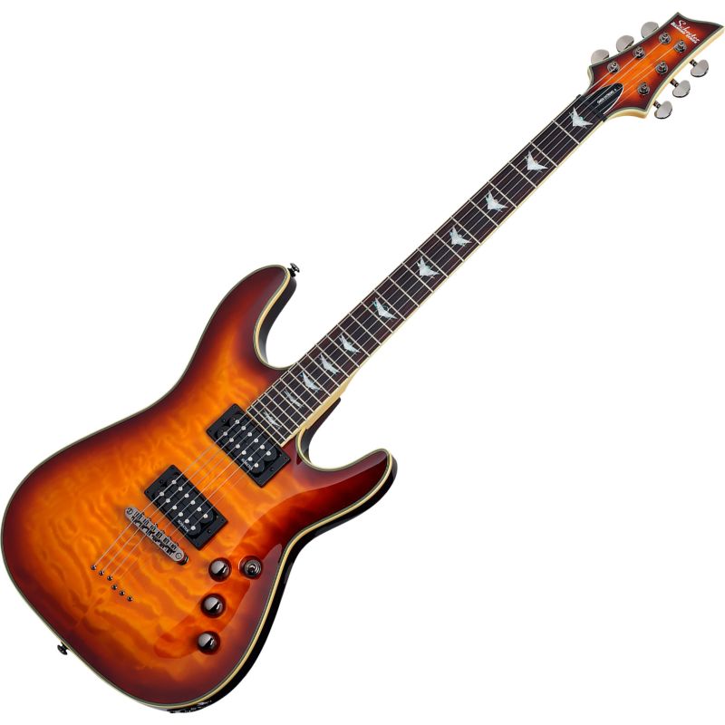 Schecter Omen Extreme-6 Electric Guitar in Vintage Sunburst
