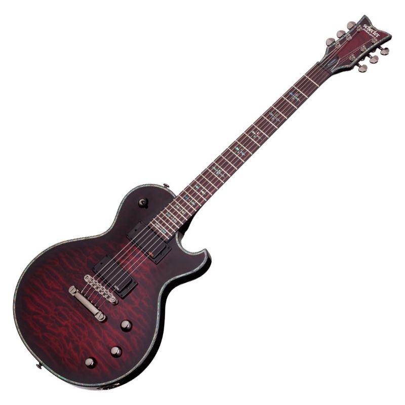Schecter Solo-II SLS Elite Evil Twin Guitar B-Stock 0095