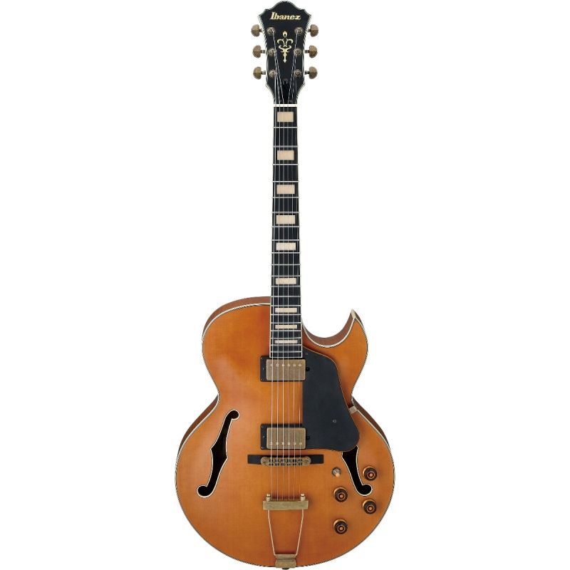 ヴィンテージ・エレキギター　Ibanez Artist Amazon.com: Ibanez Artcore Expressionist AG95QA - Dark Brown