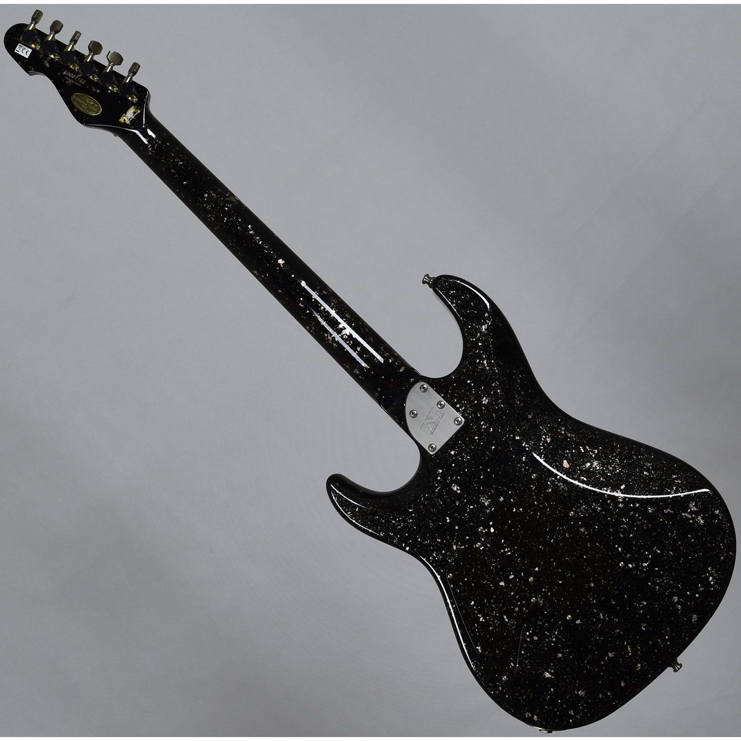 ESP Exhibition Limited Snapper-CTM FR Sand-Blast Maziora Gold Leaf Electric  Guitar