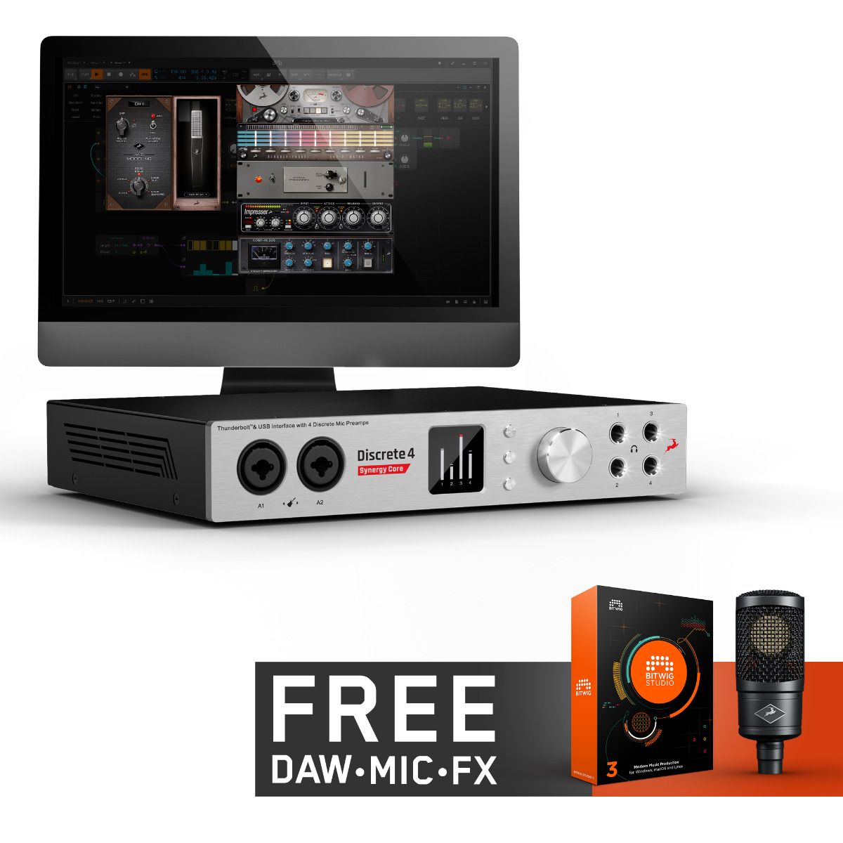 Antelope Audio Discrete 4 Synergy Core Audio Interface