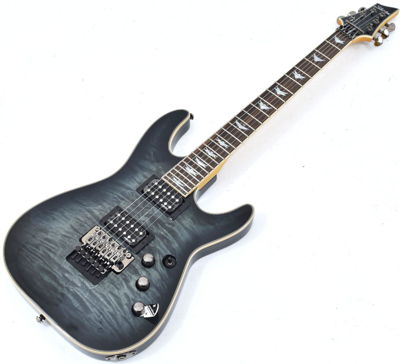 Schecter Omen Extreme-6 FR Electric Guitar See-Thru Black B-Stock 0433