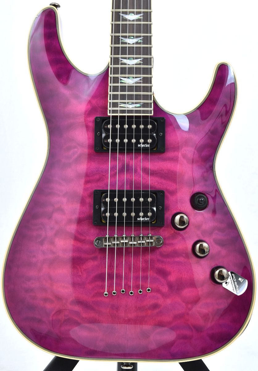 Schecter Omen Extreme 6 Electric Guitar Electric Magenta B Stock 0964