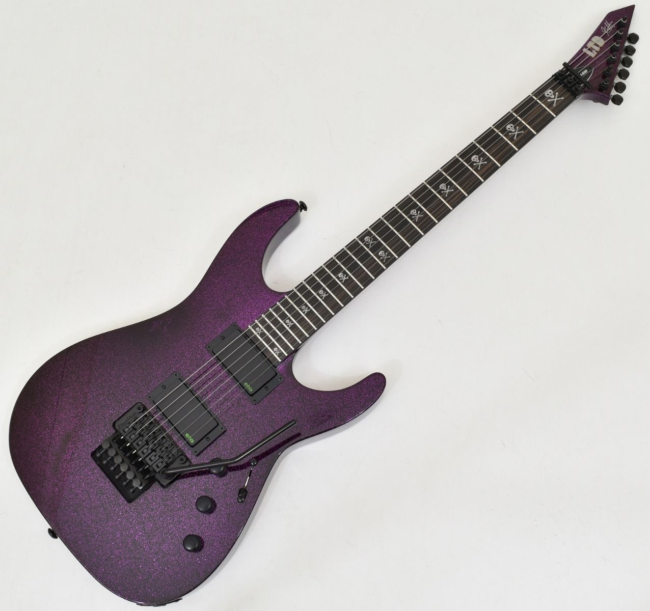 ESP LTD KH-602 Kirk Hammet Guitar Purple Sparkle B-Stock