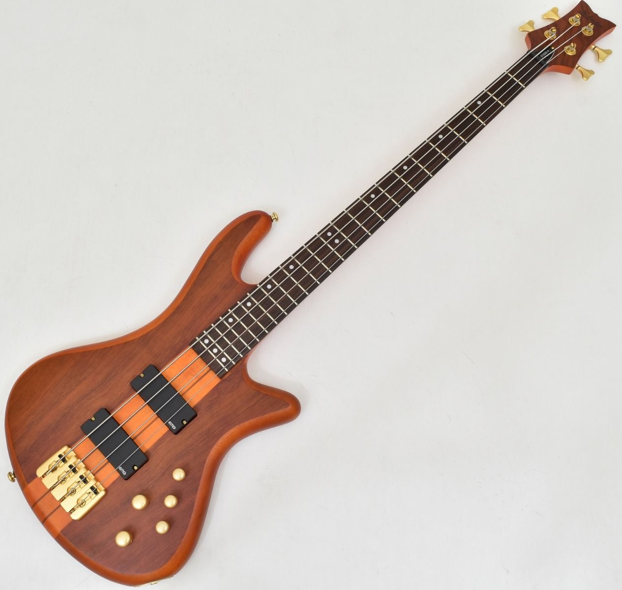 Schecter Session Stiletto Bass Guitar - Aged Natural Satin
