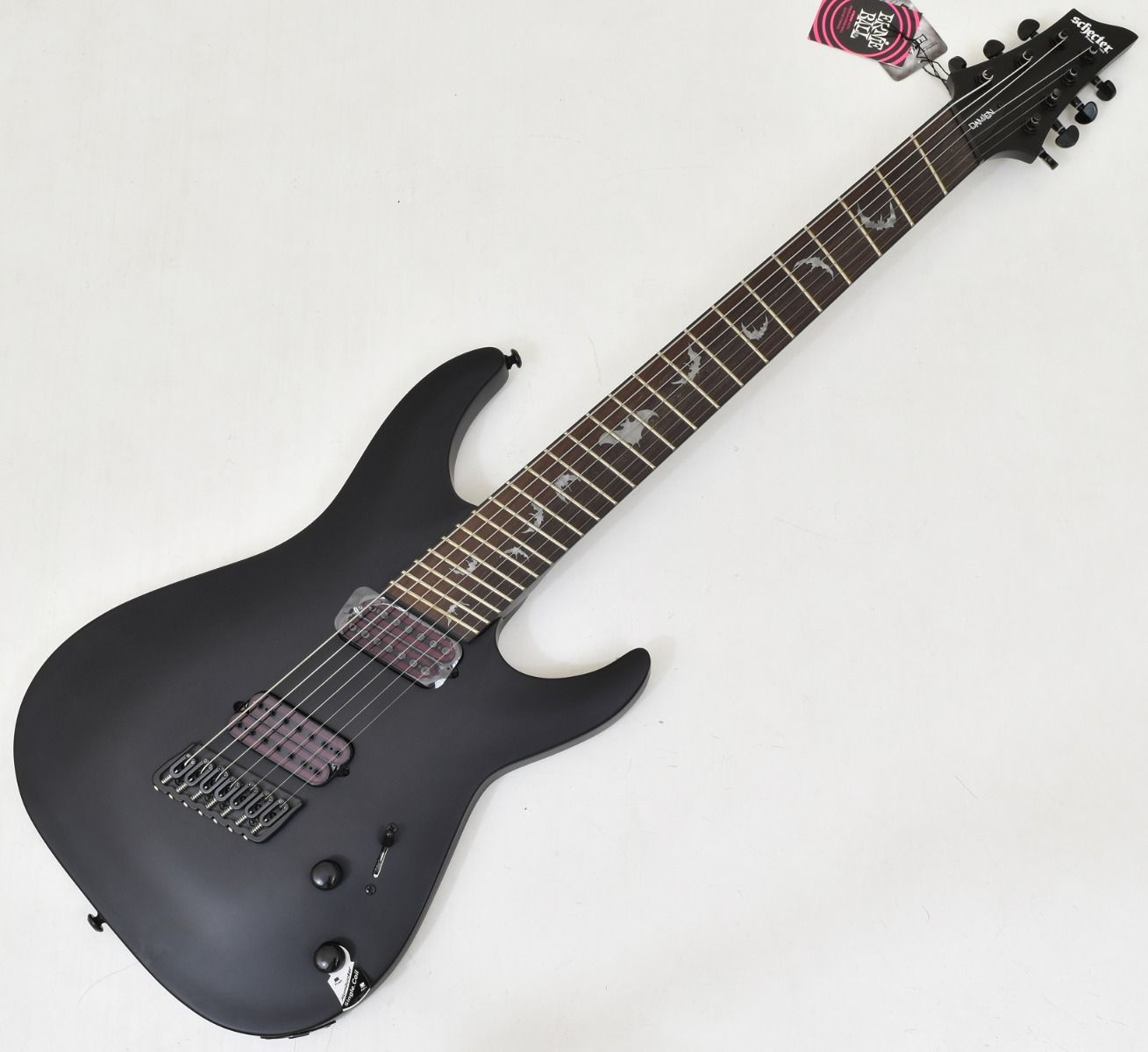 SCHECTER DAMIEN-7 サテンブラック 7弦 Damien-7