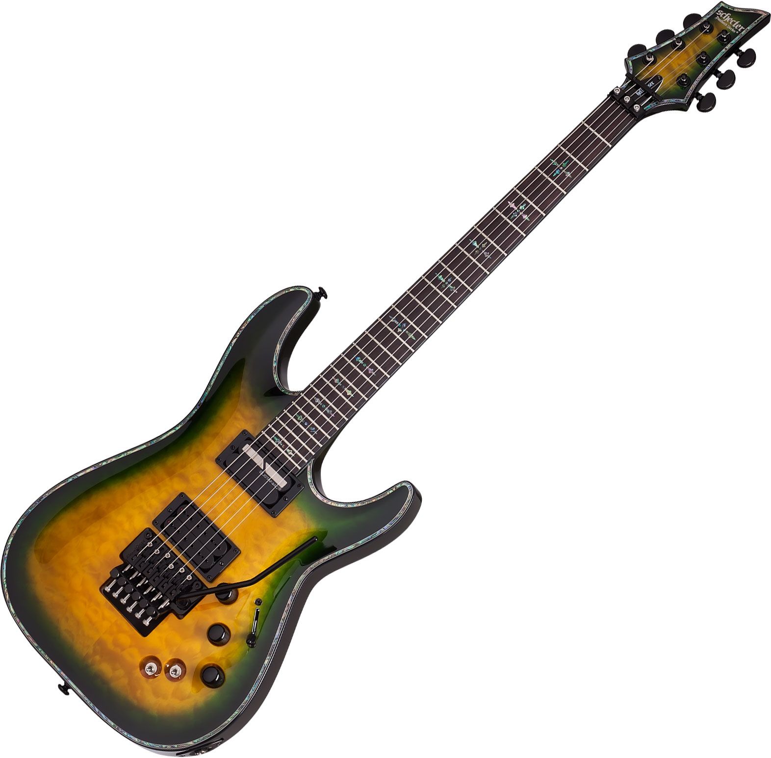 ギター SCHECTER Dragon Driver Schecter Dragon Driver EF-DD Electric Guitar Used with Light
