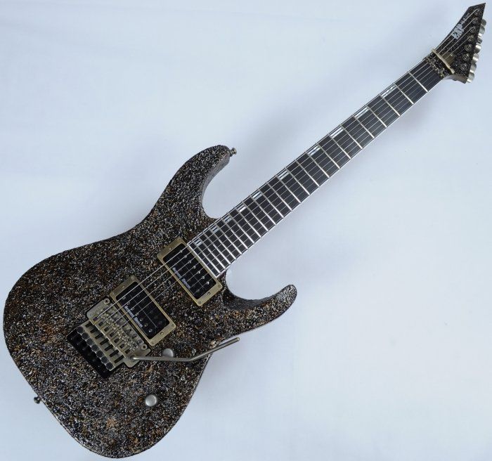 Esp 7 String >> Esp M Ii 7 String Exhibition Japan Custom Shop Guitar In Rusty Iron Esp 7 String >> Esp M Ii 7 String Exhibition Japan Custom Shop Guitar In Rusty Iron