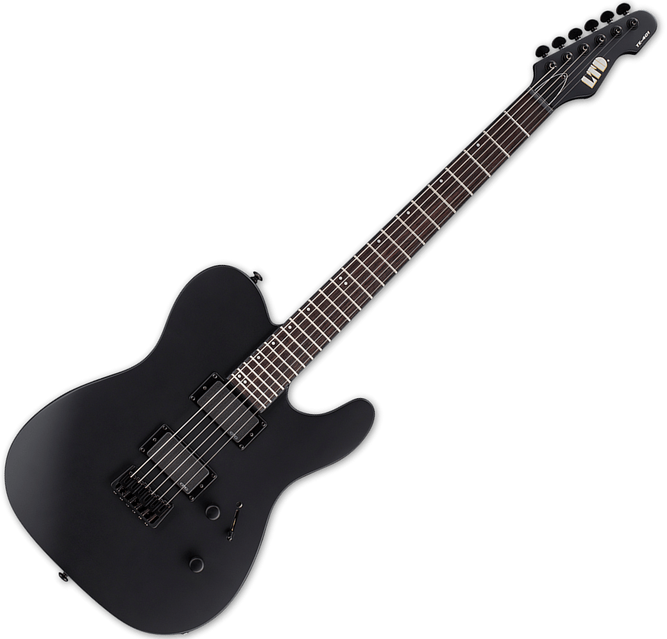 ESP LTD TE-401 Electric Guitar in Black Satin
