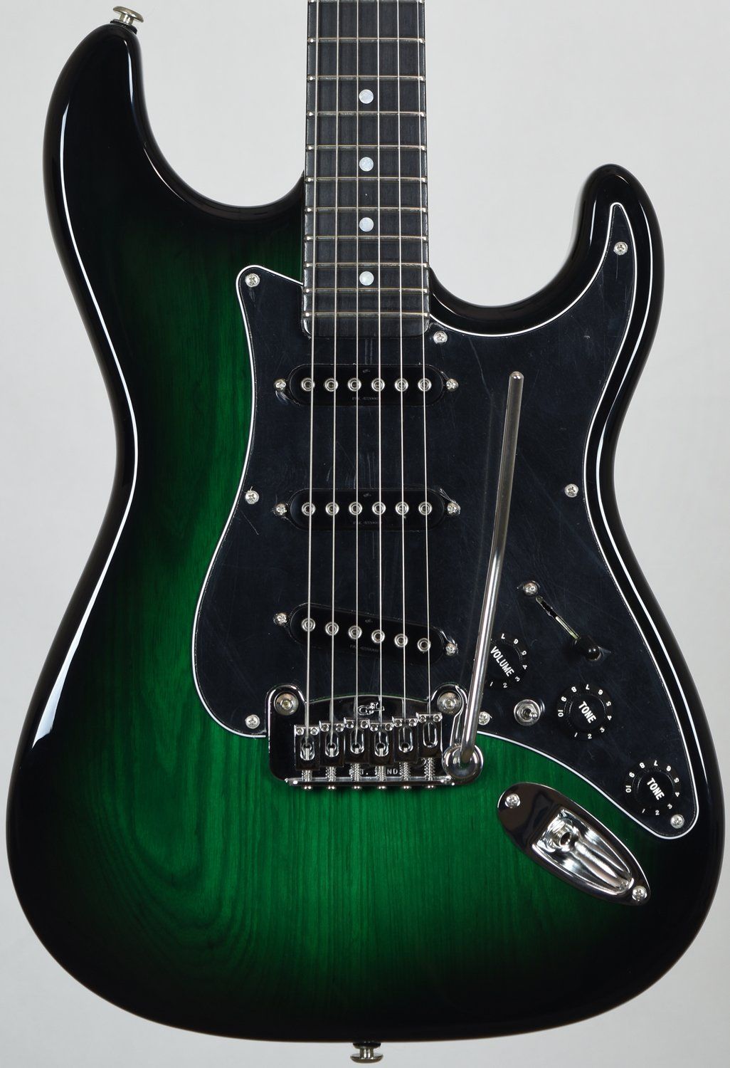 G L Usa S 500 Ebony Fingerboard Electric Guitar Greenburst Usa S500