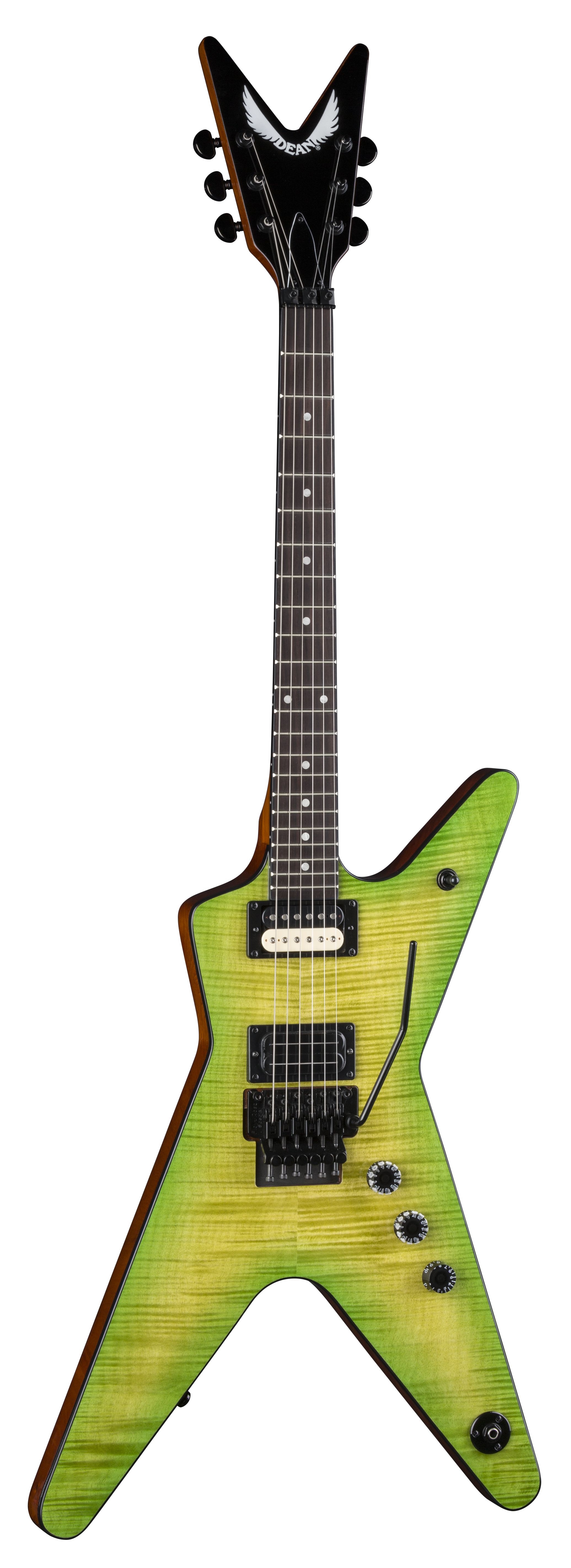 Dean Dimebag Dean From Hell ML Blue Lighting Electric Guitar