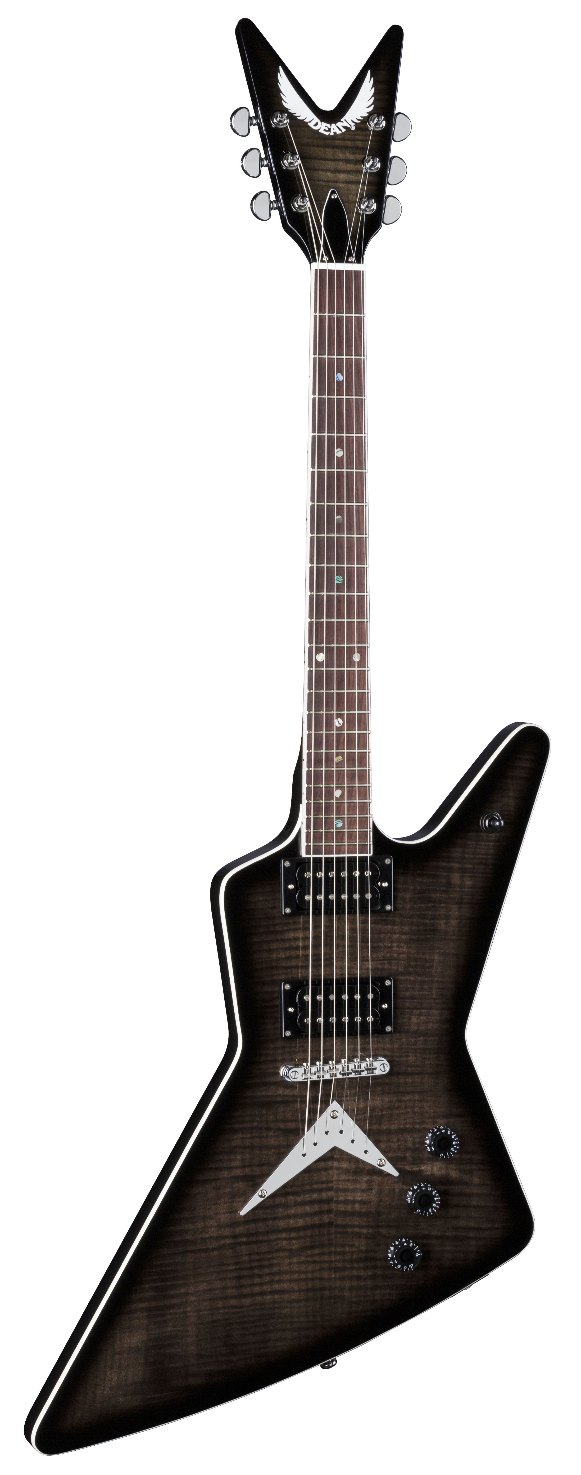 Dean Z 79 Flame Top Trans Black Z 79 TBK