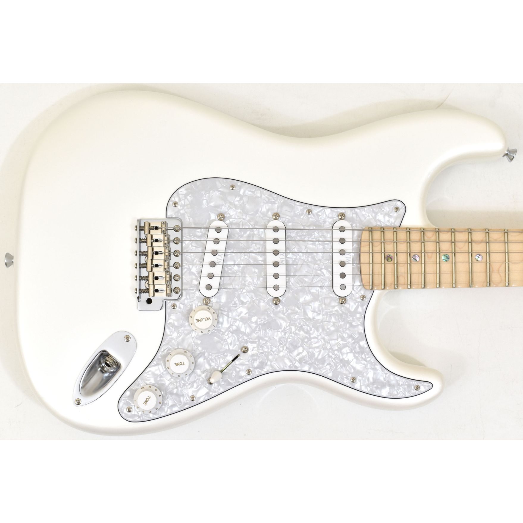 ESP E-II Vintage Plus SC Electric Guitar Pearl White