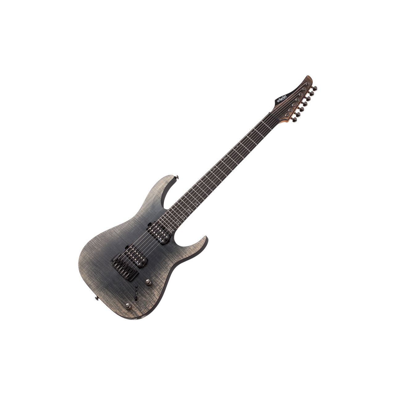 Schecter Banshee Mach-7 7 String Electric Guitar Fallout Burst