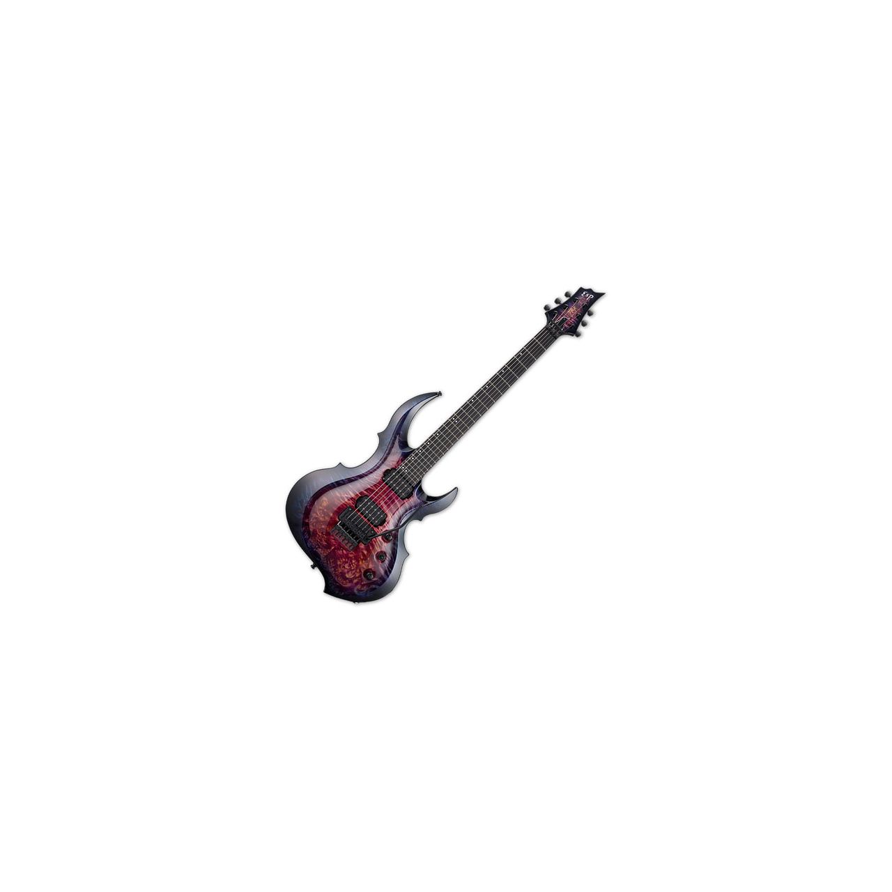 ESP FRX CTM Electric Guitar Magenta Blue Burst