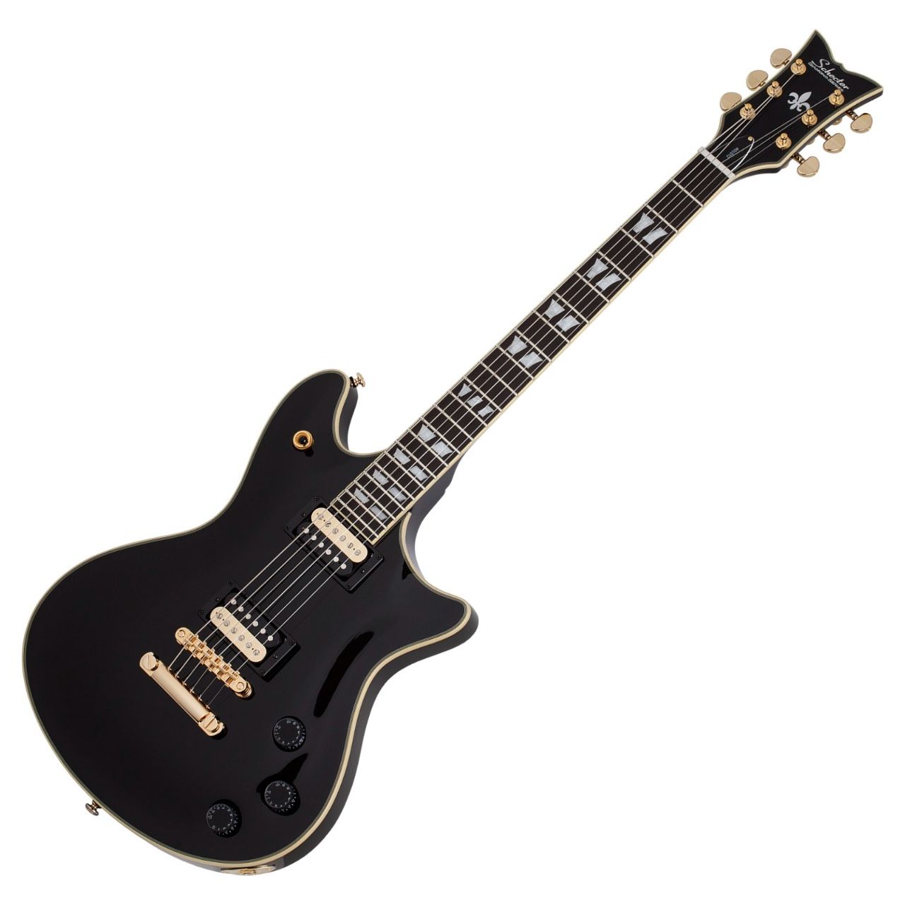 Schecter Tempest Custom Gloss Black | Studio Gears