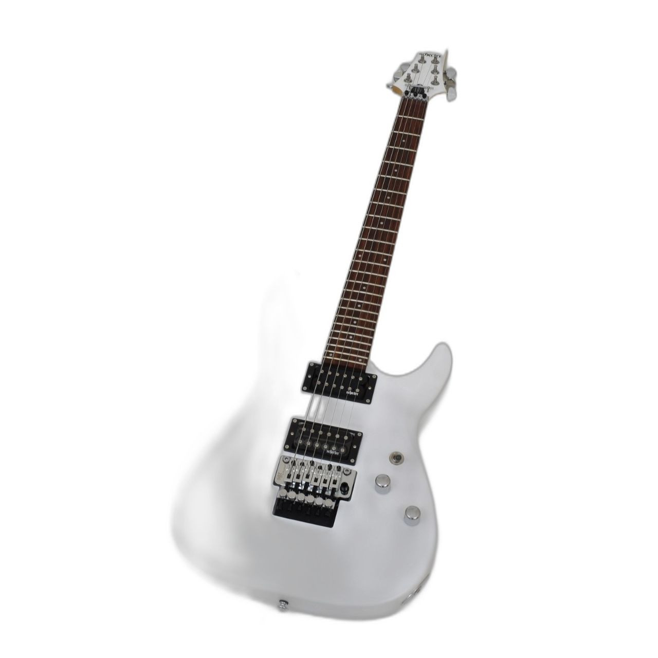 Schecter C-6 FR Deluxe Satin White | Studio Gears
