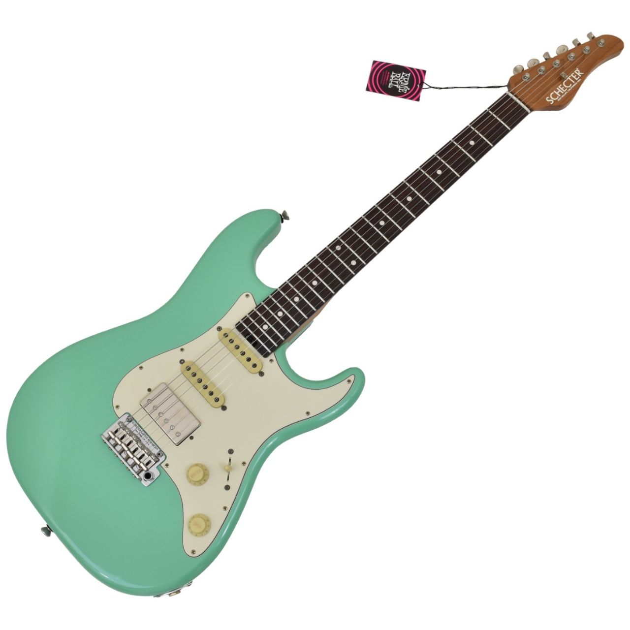 Schecter USA Custom Shop Traditional Wembley HSS Guitar Seafoam Green