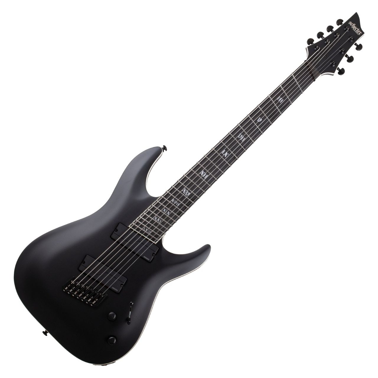 Schecter C-7 Multiscale SLS Elite Evil Twin | Studio Gears
