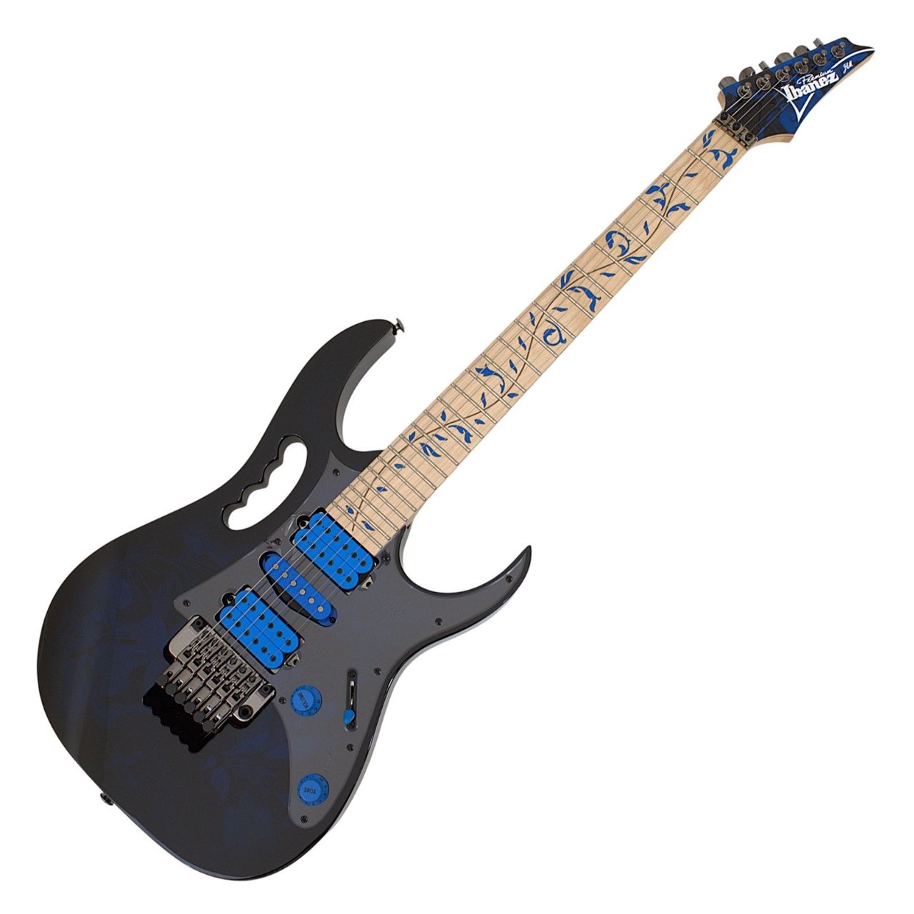 Ibanez JEM77P BFP Blue SteveVai スティーヴヴァイ Ibanez JEM77P Steve Vai Blue Floral | Studio Gears