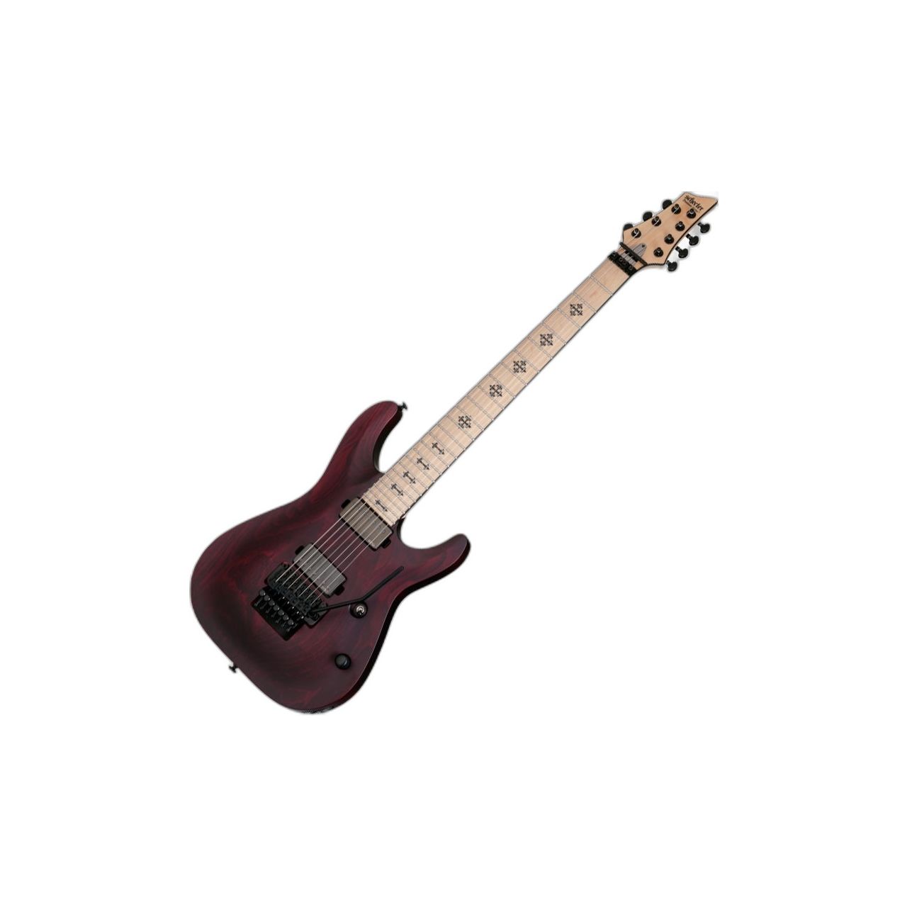 Schecter Signature Jeff Loomis JL-7 FR Electric Guitar Vampyre Red Sat