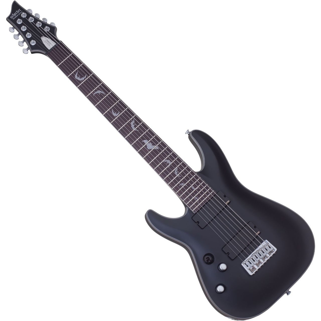 Schecter Damien Platinum-8 Left | Studio Gears