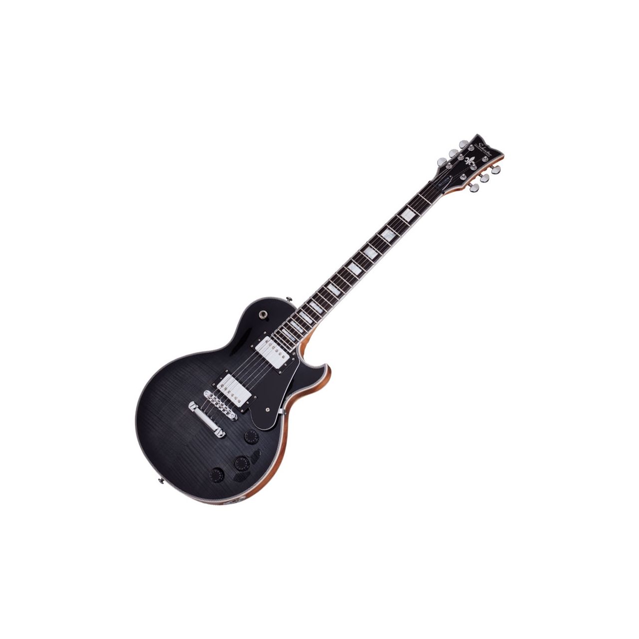 Schecter Solo-II Custom Trans Black | Studio Gears