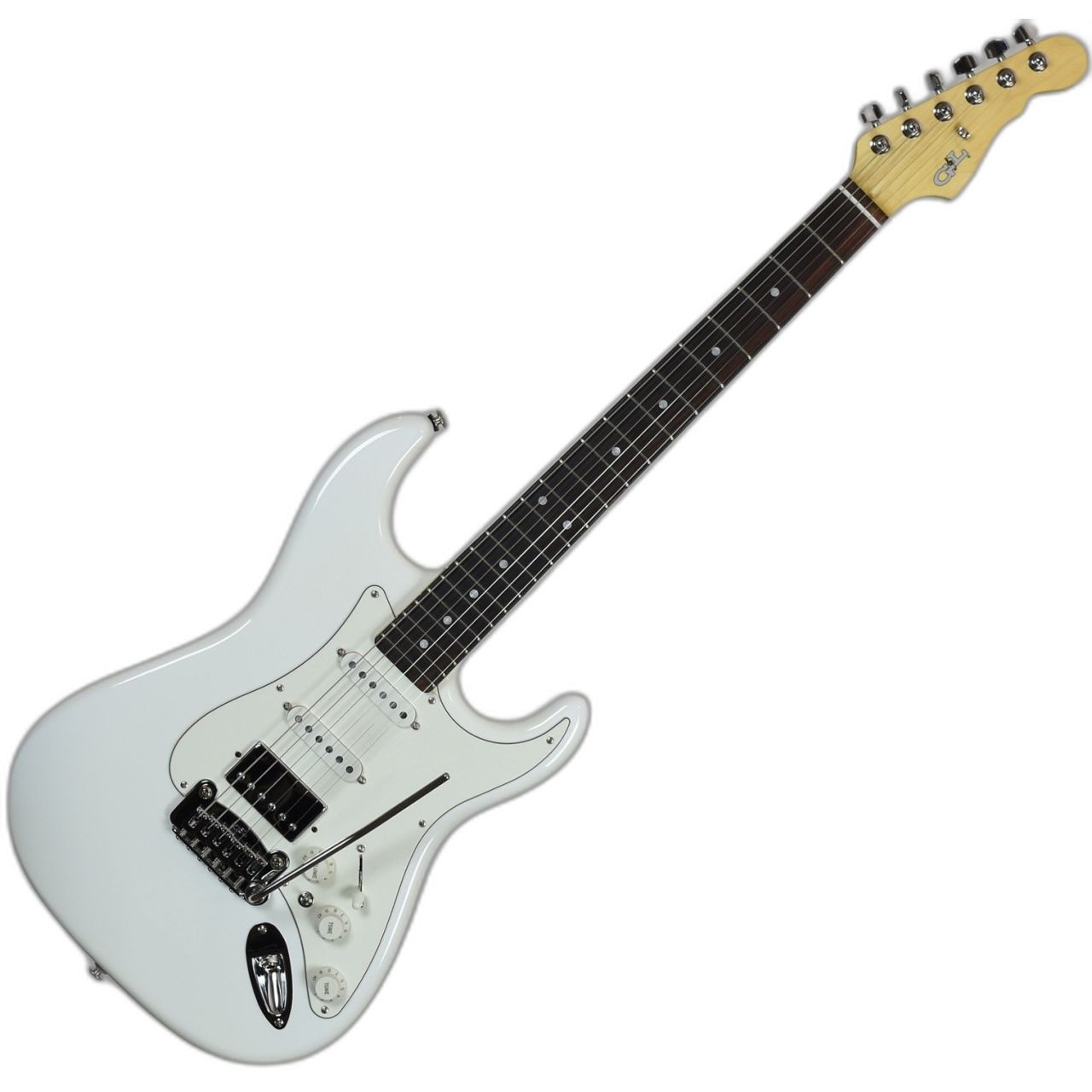 G&L USA Legacy HSS Electric Guitar Alpine White