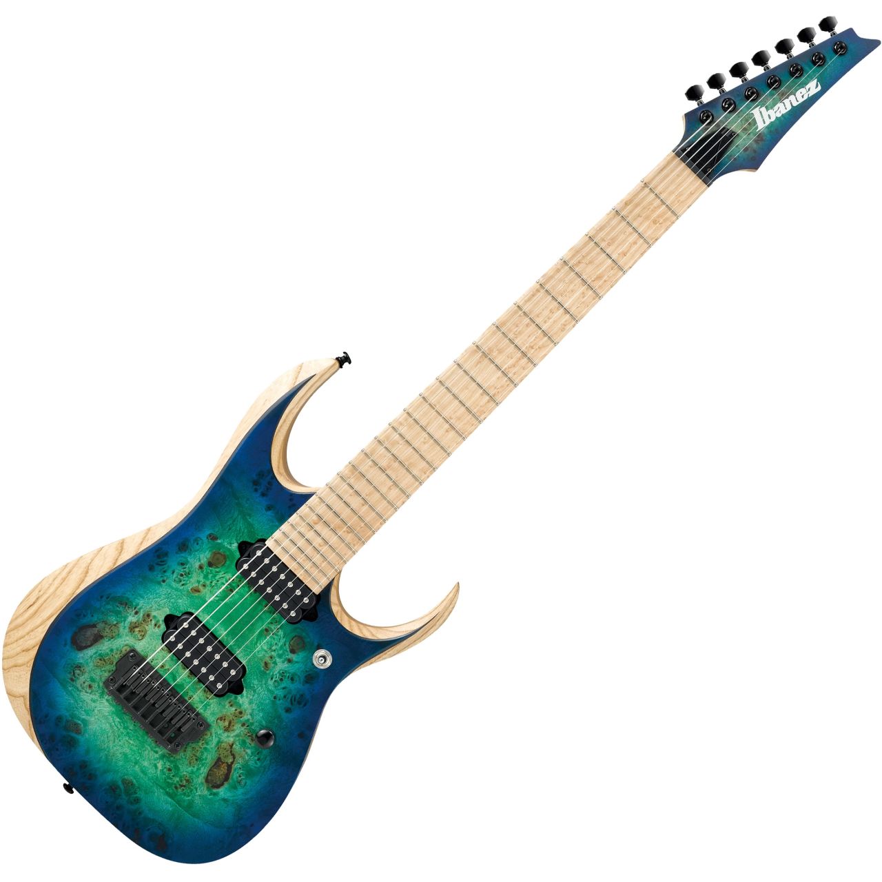 Ibanez RGD Iron Label RGDIX7MPB 7 String Electric Guitar Surreal Blue