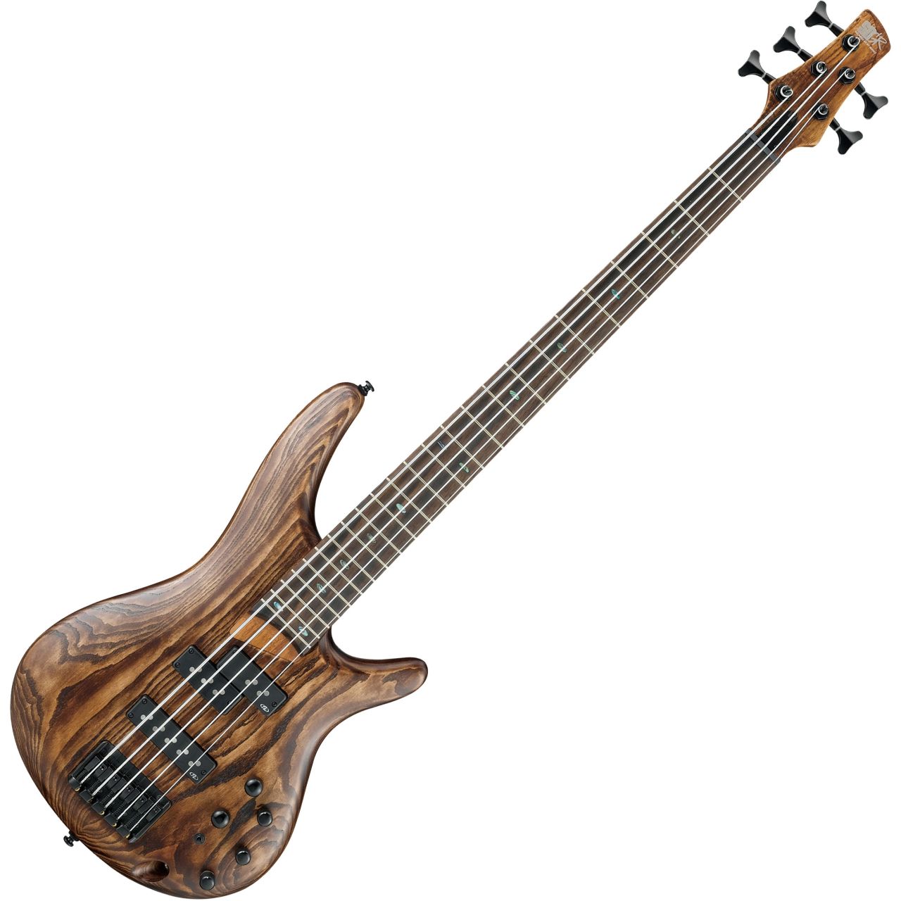 SR エレキベース ナチュラルウッド Ibanez SR Standard SR655 5 String Electric Bass Antique Brown Stained