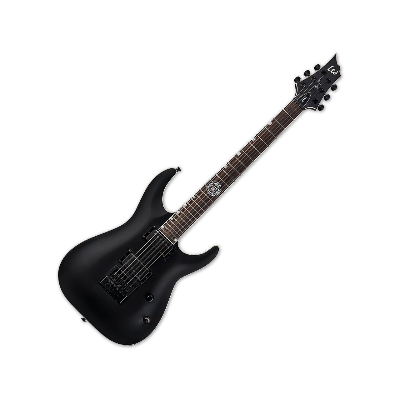 ESP LTD AJ-1 Evertune Andy James Electric Guitar Black Satin