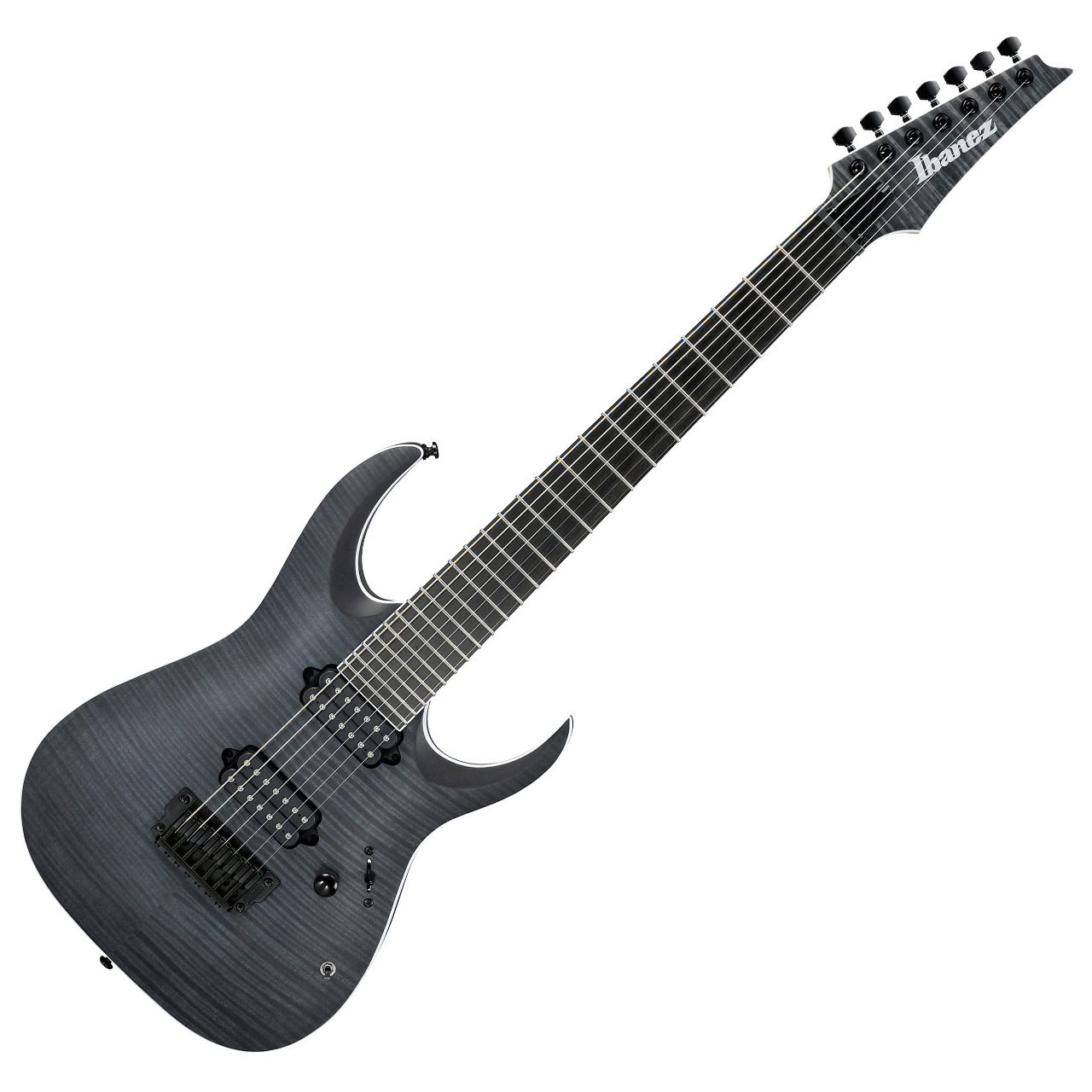 Ibanez RGAIX7FM Electric Guitar Transparent Gray Flat