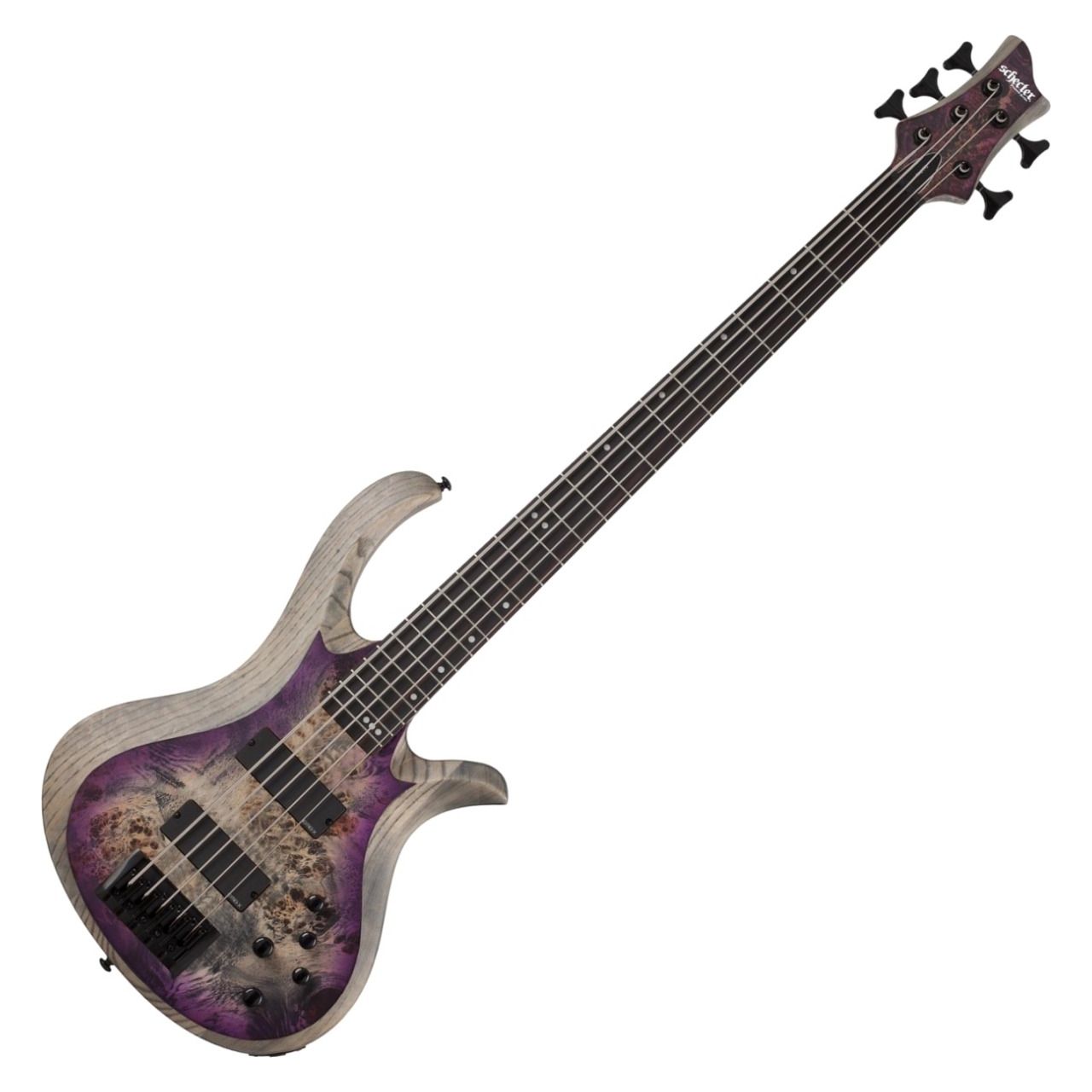 Schecter RIOT-5 Bass Purple | Studio Gears