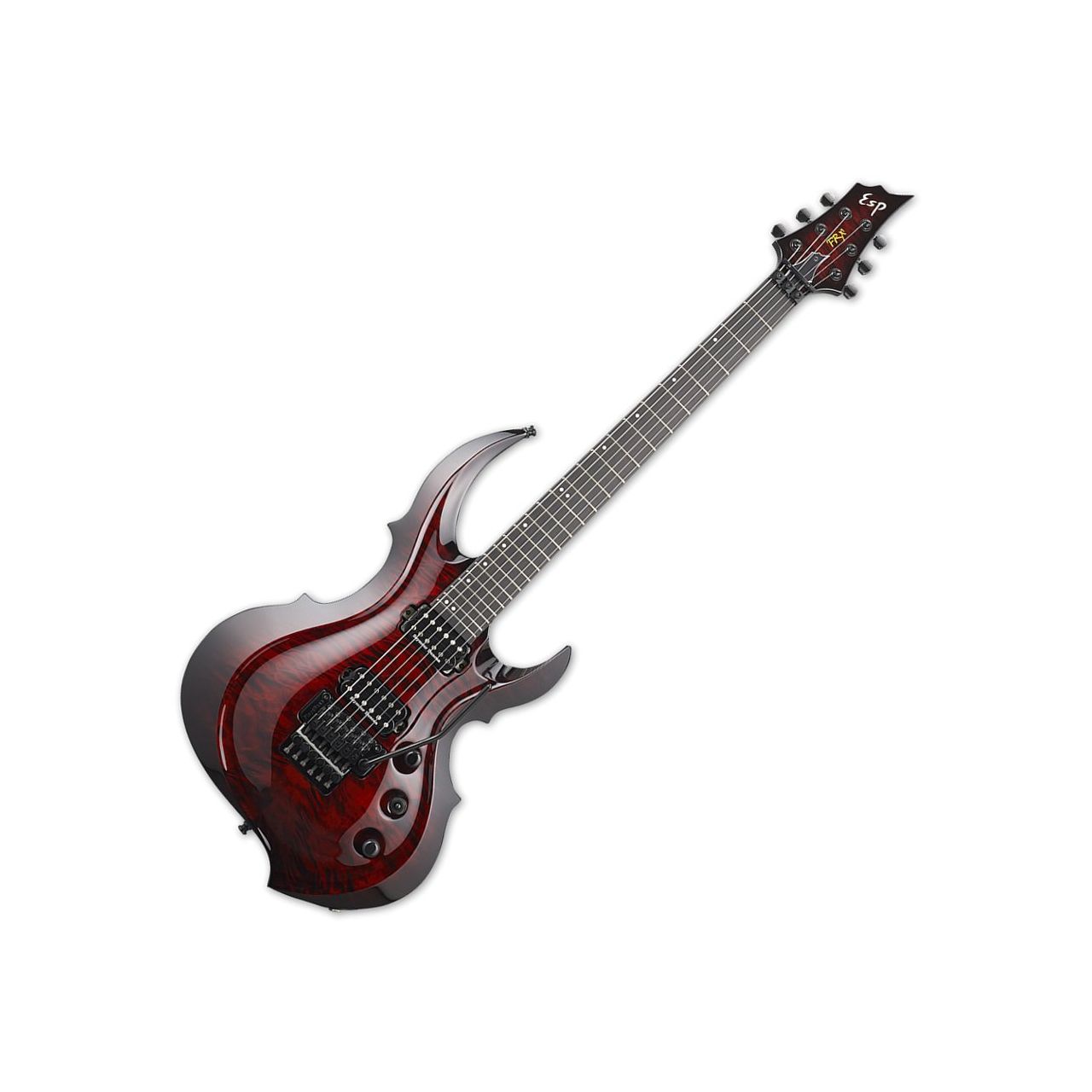 ESP FRX CTM Original Series Electric Guitar in See Thru Black Cherry