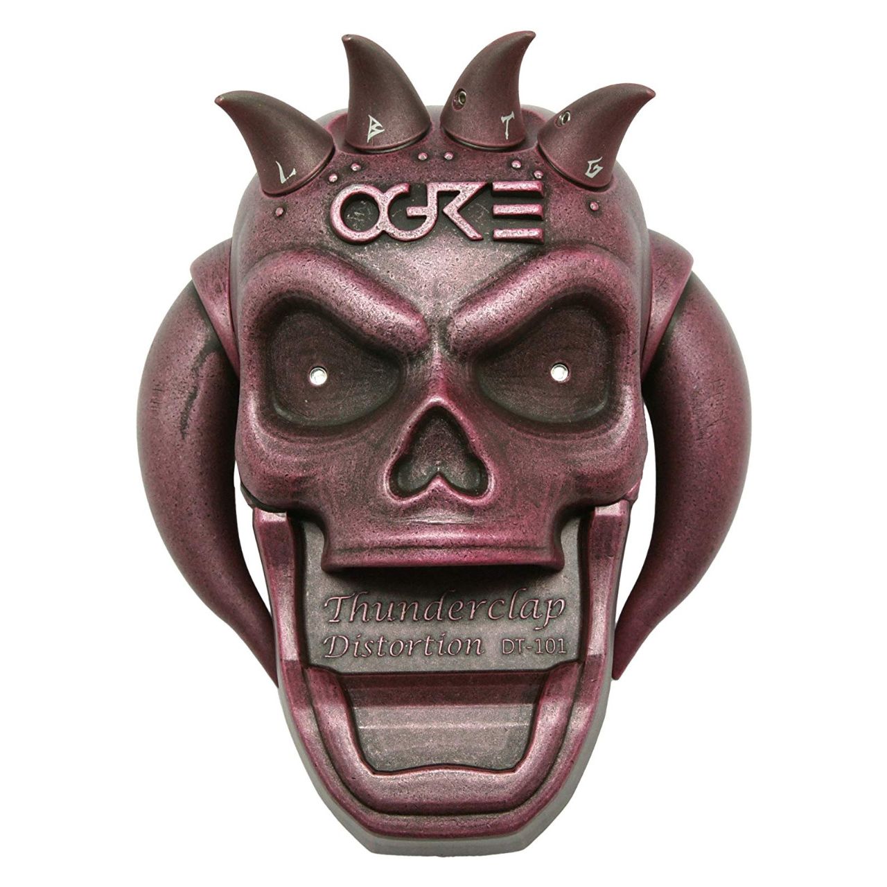 Ogre Thunderclap Distortion Special Edition Pedal - Red