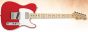 ESP Ron Wood Red Guitar with Case sku number ERONRED