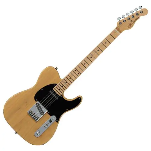 G&L Fullerton Deluxe ASAT Classic Electric Guitar Butterscotch Blonde sku number FD-ACL-BTR-MP
