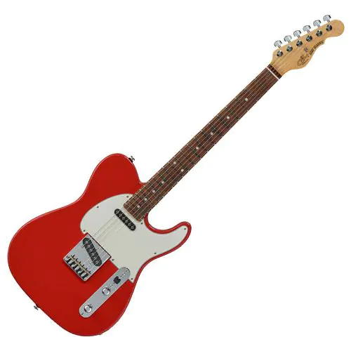 G&L Fullerton Deluxe ASAT Classic Electric Guitar Fullerton Red sku number FD-ACL-FLR-CR