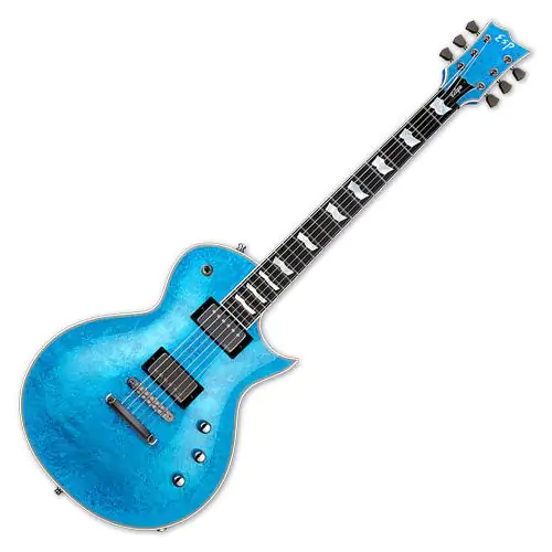 ESP Eclipse Custom Electric Guitar Blue Liquid Metal sku number EECCTMBLM